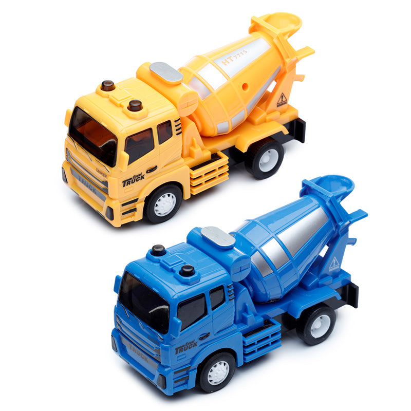 Kids Friction Light & Sound Action Toy - Cement Truck