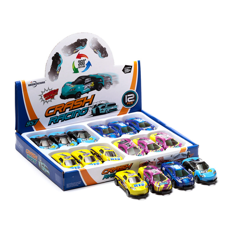 Fun Kids Crash Race Car Action Toy