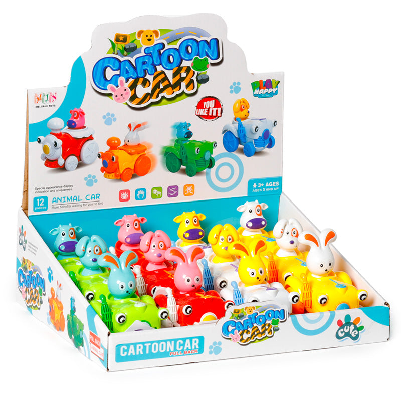 Fun Kids Cute Cartoon Tractor Animal Car