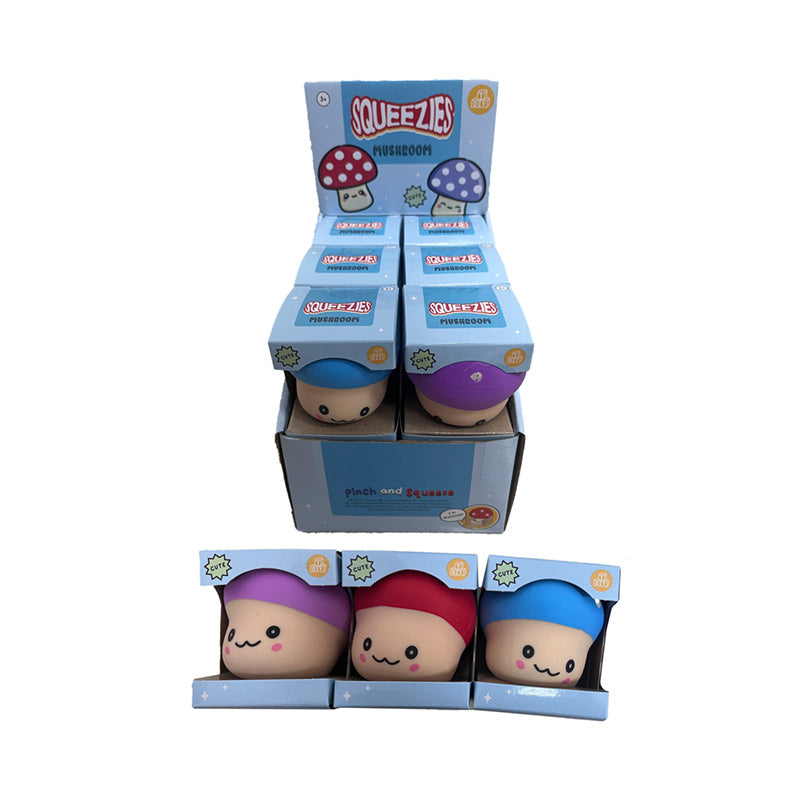 Maltose Squeezy Mushroom Stress Toy