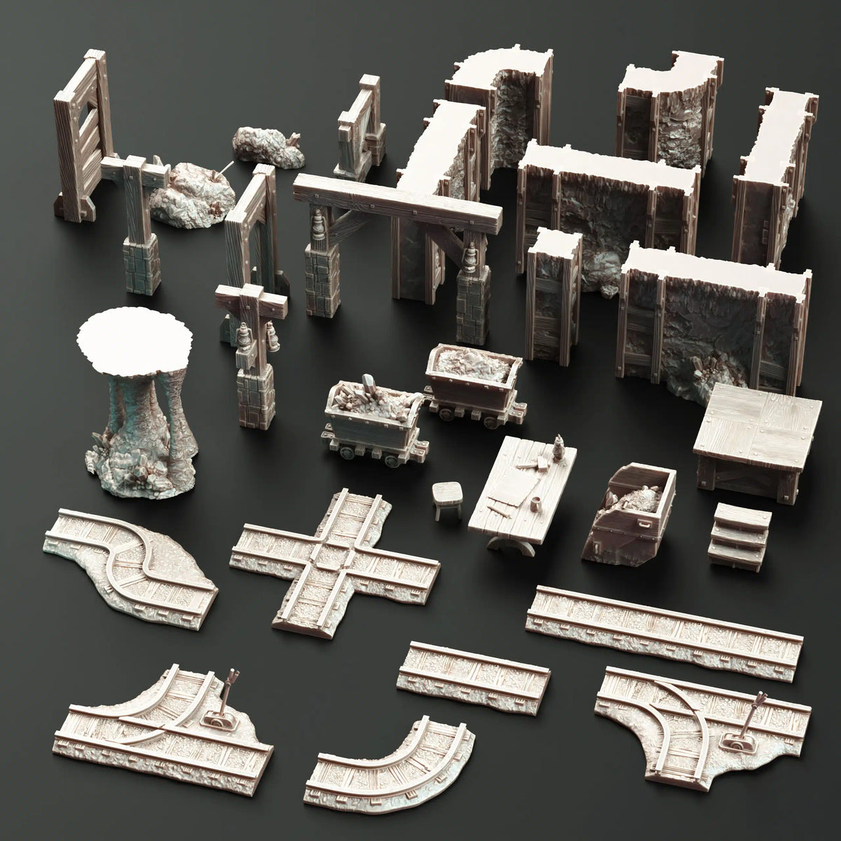 Kazadran Mines – 3D Printed Mine Terrain