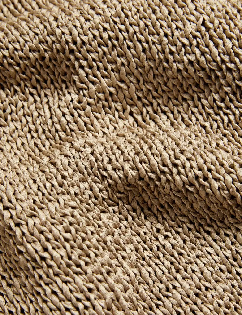 Textured Crew Neck Jumper