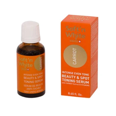 Soft'n White Carrot Intense Beauty Serum for Even Skin Tone & Dark Spot Correction 8.45 oz