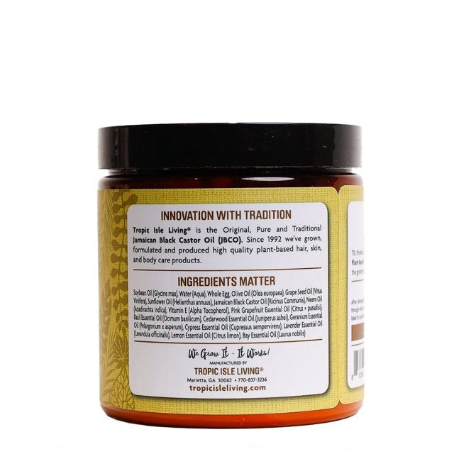 Tropic Isle Living Jamaican Black Castor Oil Protein Conditioner for Natural Hair Growth & Repair (237ml/8.01 oz)