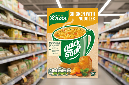 12 x Knorr Dry Soup Mix Chicken With Noodles 36 G 3 Servings