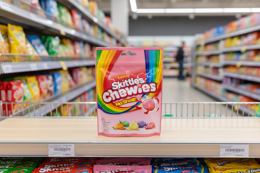 16 x Skittles Chewies Fruits Sweets Pouch Bag 137G