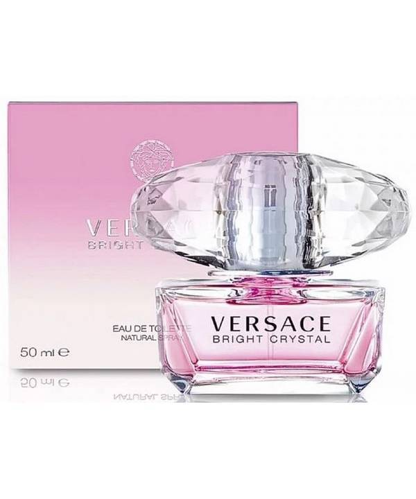 Versace Bright Crystal Eau de Toilette 50ml Spray Women's Fragrance