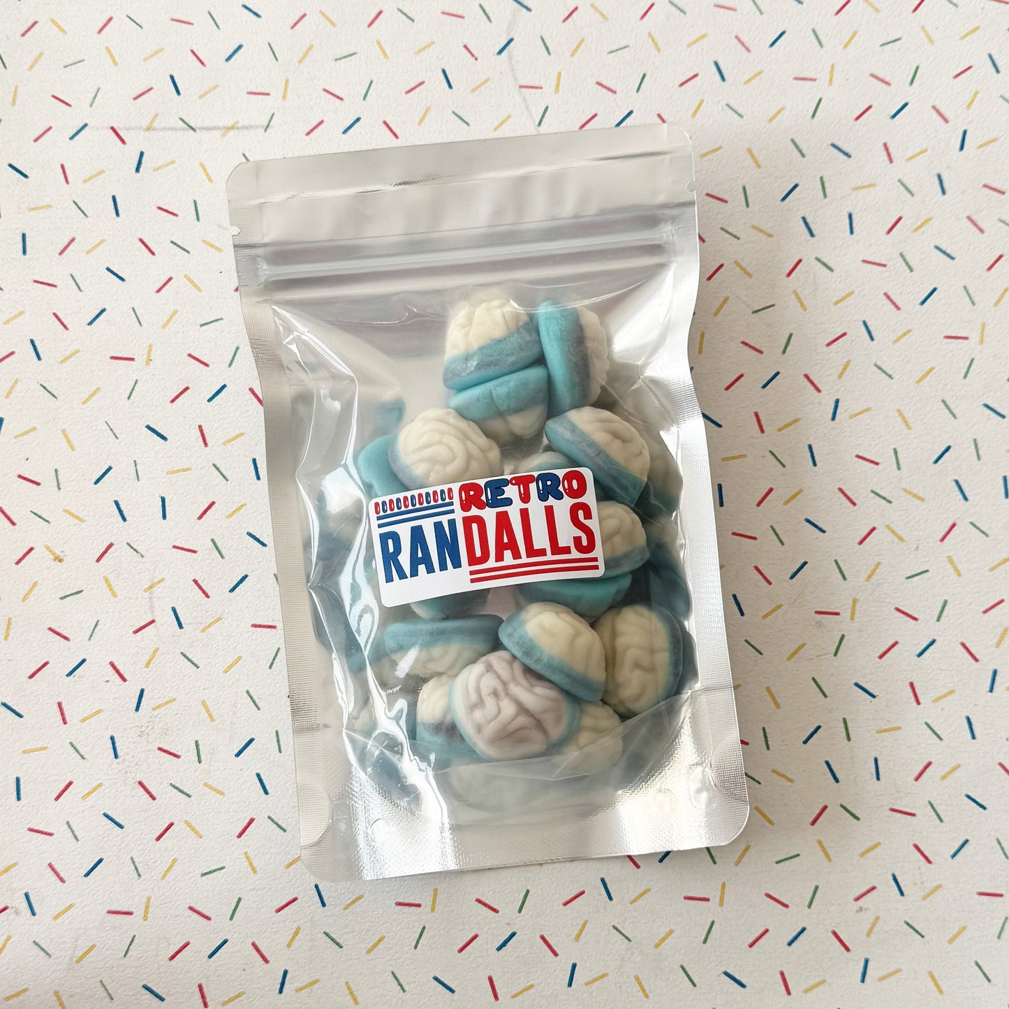 VIDAL JELLY FILLED BRAINS - 100g (BRITISH)