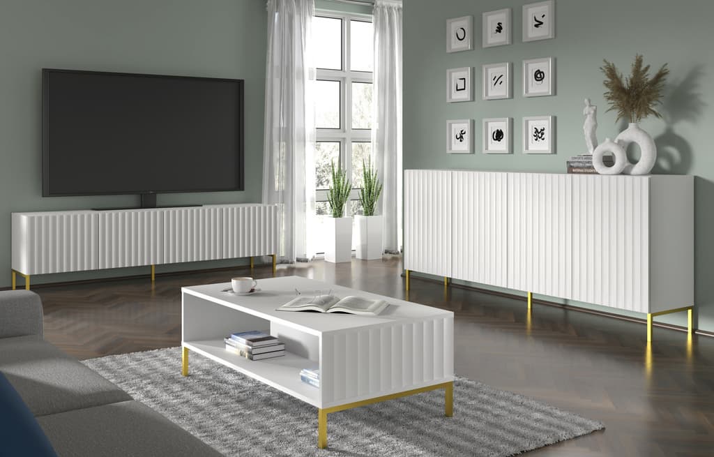 Wave TV Cabinet 200cm
