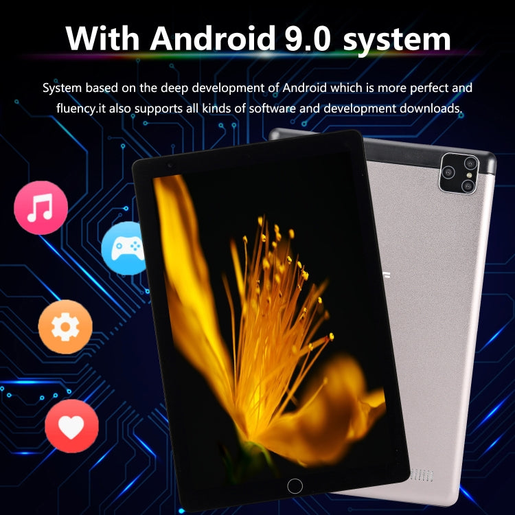 BDF P8 3G Phone Call Tablet PC, 8 inch, 2GB+32GB, Android 9.0, MTK8321 Octa Core Cortex-A7, Support Dual SIM & Bluetooth & WiFi & GPS, EU Plug(Green)