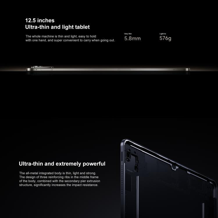 Xiaomi Pad 7S Pro 12.5 inch, 12GB+256GB, HyperOS 2, XRING O1 3nm Deca Core CPU, 12GB+256GB