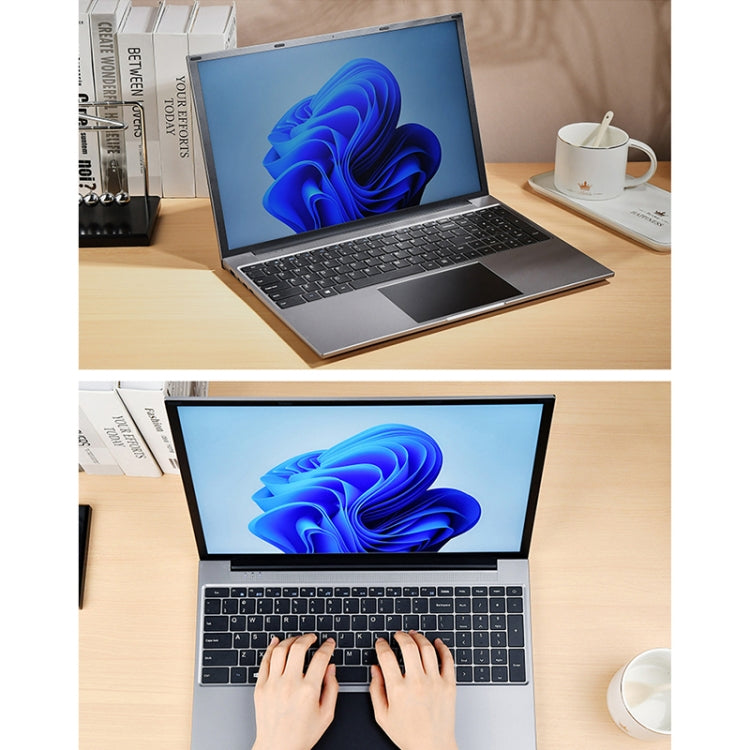 Jumper EZbook S7 Max 16 inch Laptop, 16GB+128GB+512GB, Windows 11 Intel Alder Lake N95 Quad Core, EU Plug(Grey)