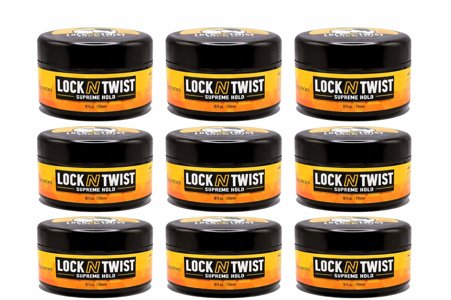 All Day Locks Lock N Twist Supreme Hold (3/6/9 Pack) 10 oz