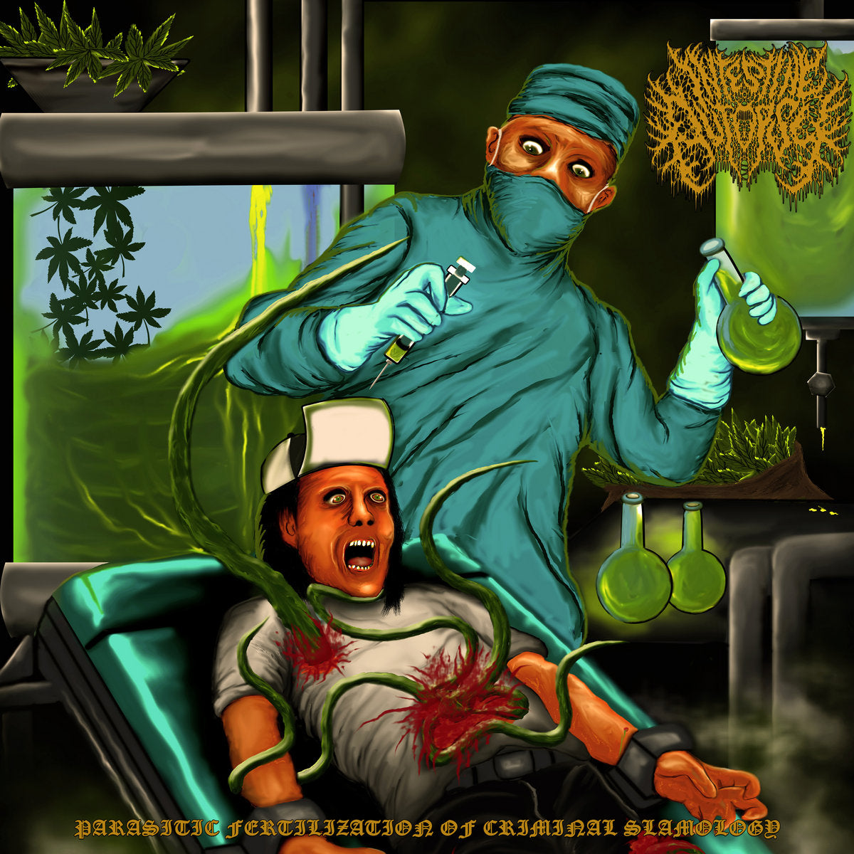 Intestine Autopsy - Parasitic Fertilization Of Criminal Slamology