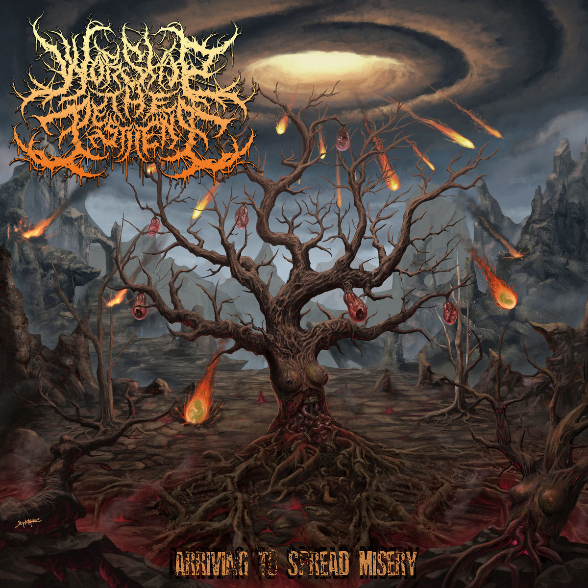 Worship The Pestilence - Arriving To Spread Misery