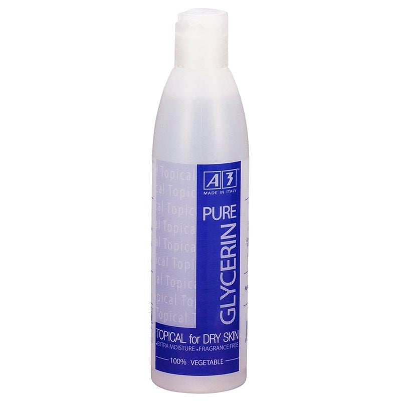A3 Pure Glycerin Topical Intense Hydration for Dry, Dehydrated Skin 260ml/8.79 oz