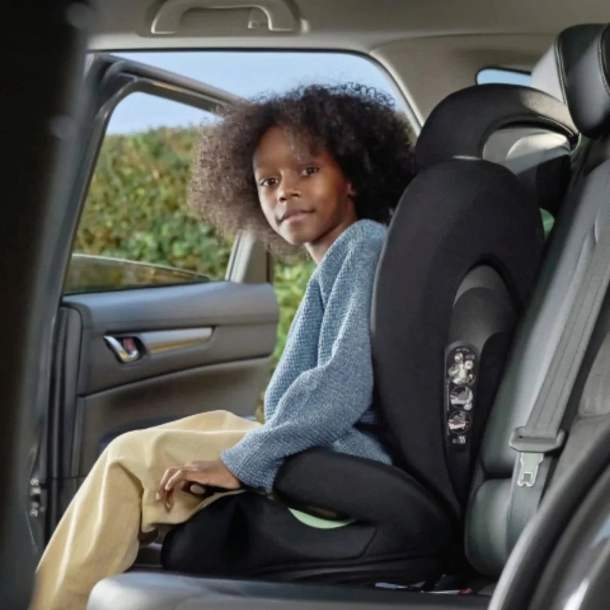 Cybex Solution X i-Fix Group 2/3 Car Seat - Pure Black