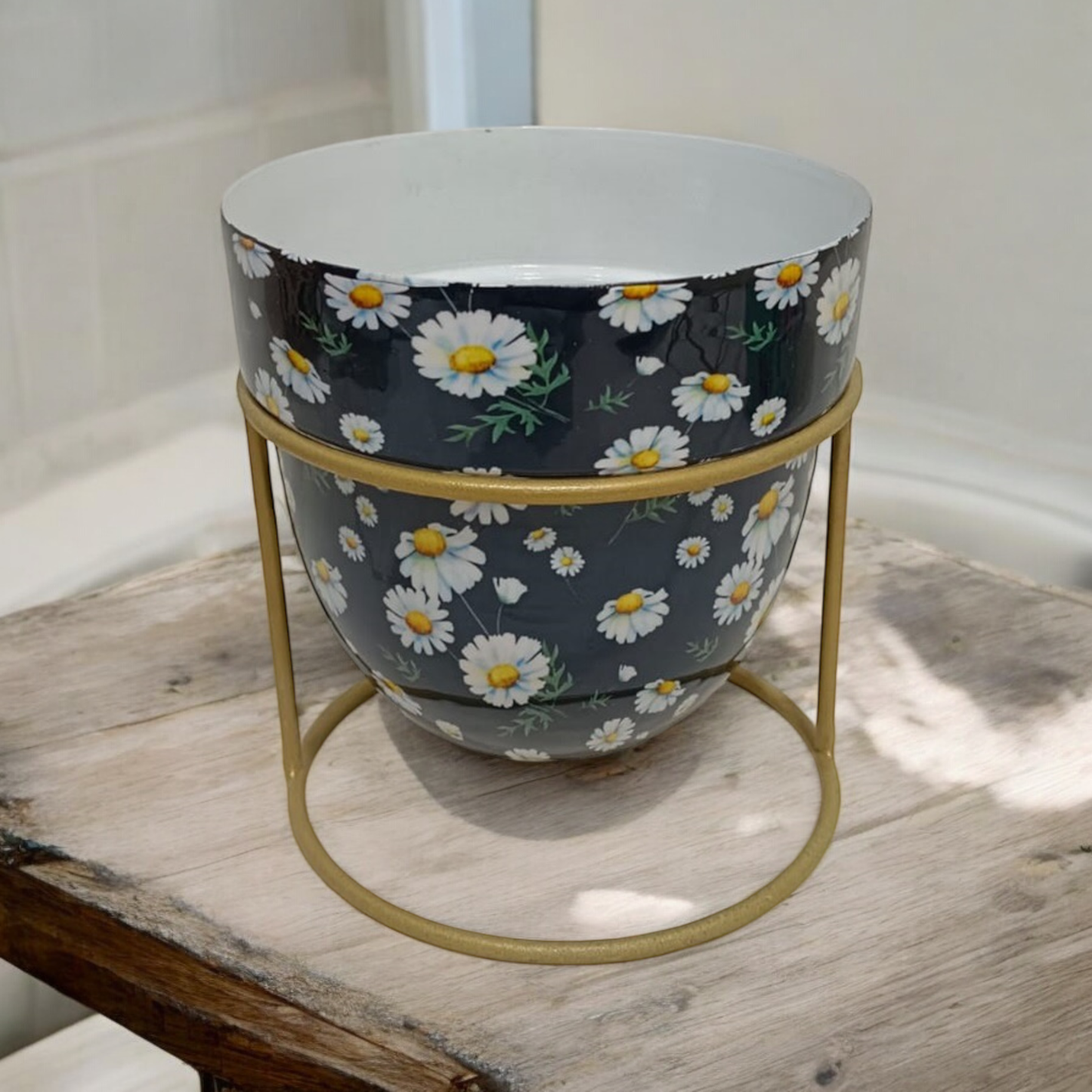 13CM PLANTER ON STAND