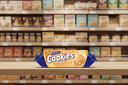 12 x Mcvities Cookies White Choc Chip - 150GM