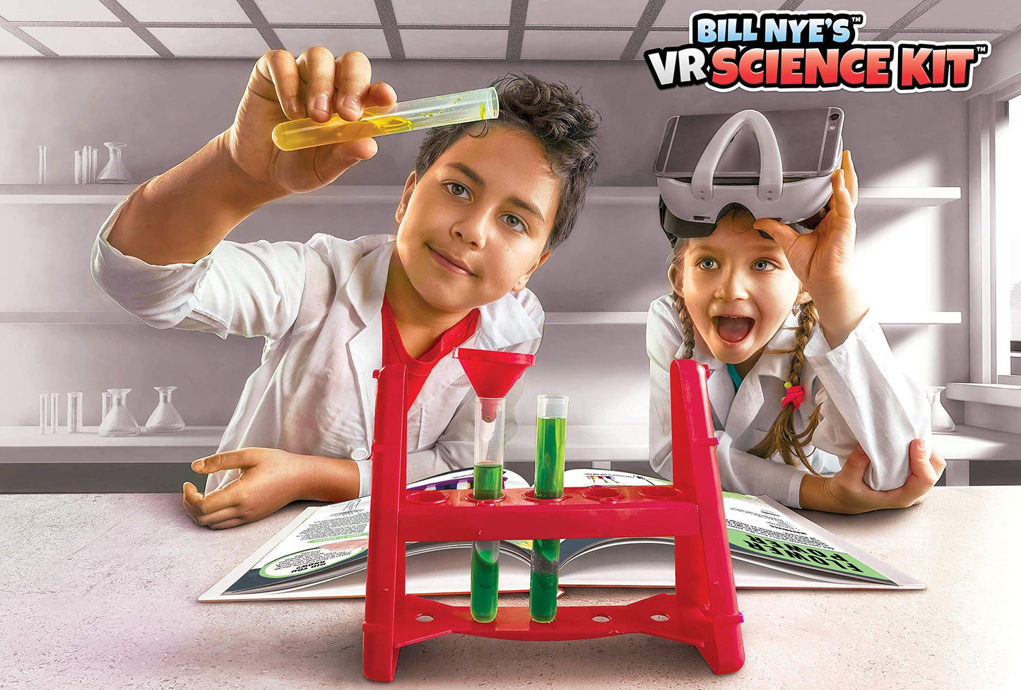 Abacus Brands Bill Nye VR Science Kit - Immersive VR STEM Learning for Kids 8+