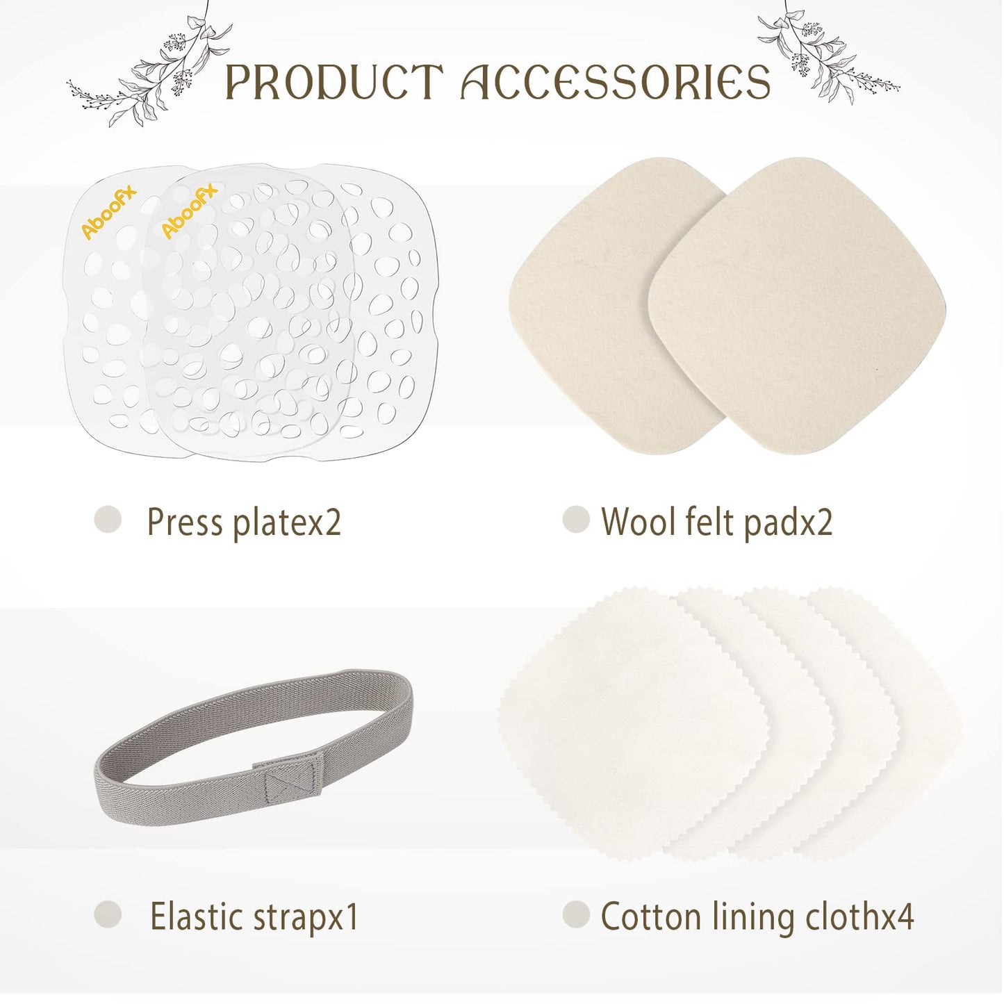 Aboofx Microwave Flower Press Kit – Fast Drying, 6x6-Inch Plates, Reusable
