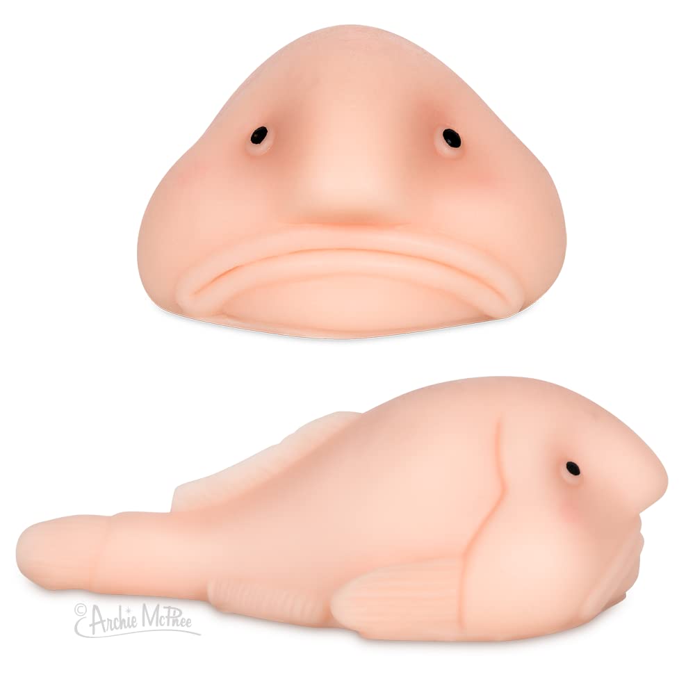 Accoutrements Sunny the Blobfish – Novelty Squishy Toy
