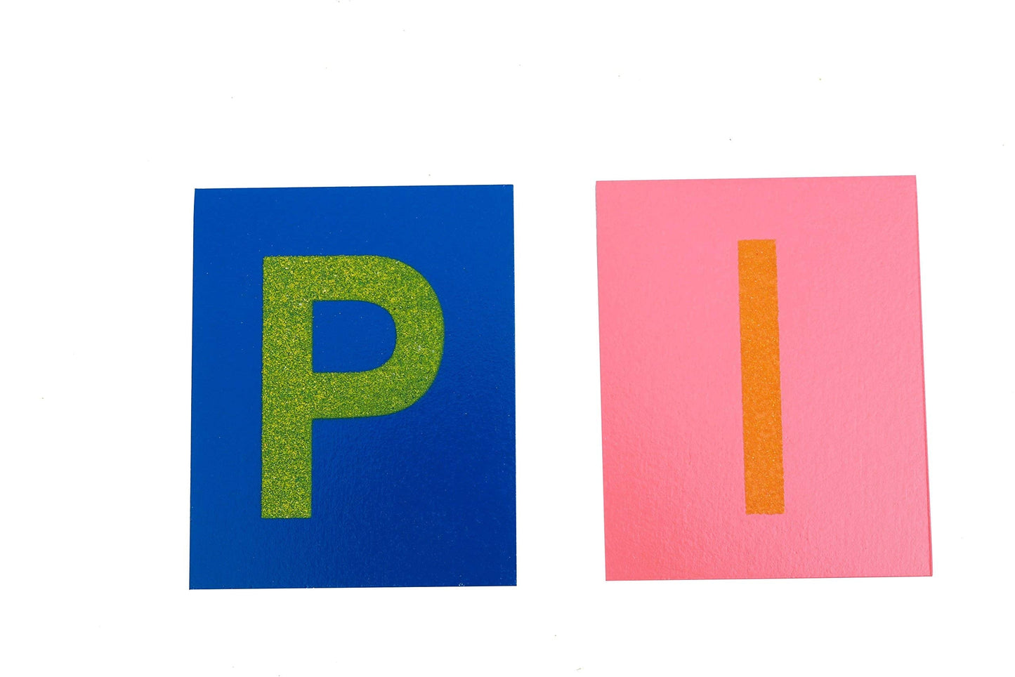 Adena Montessori Sandpaper Letters – Lower & Upper Case Alphabet Cards for Early Learning