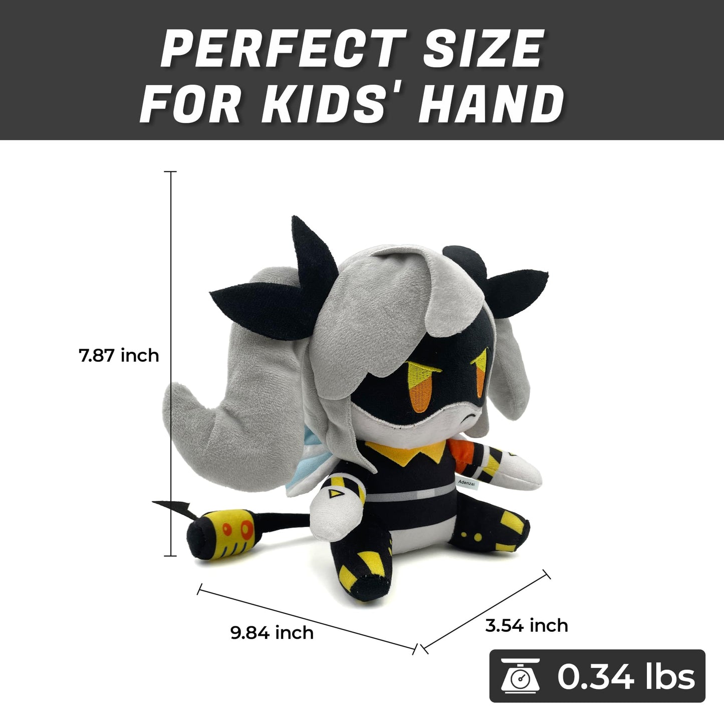 Adenzai Plush Toys – Cartoon Doll Collectible, Soft Gift for Kids & Fans