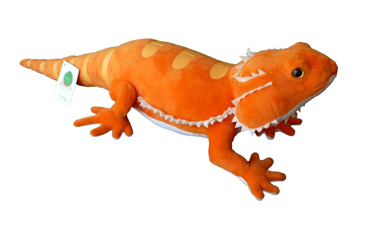 Adore Plush Company 21-Inch Carrot the Bearded Dragon Plush Toy | Soft, Detailed Lizard Stuffed Animal