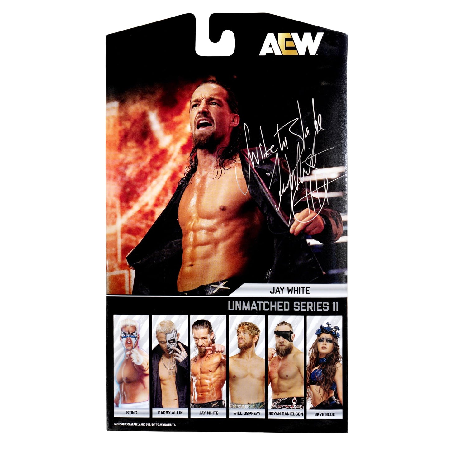 AEW Jay White Unmatched Series 11 Wrestling Action Figure | Jazwares