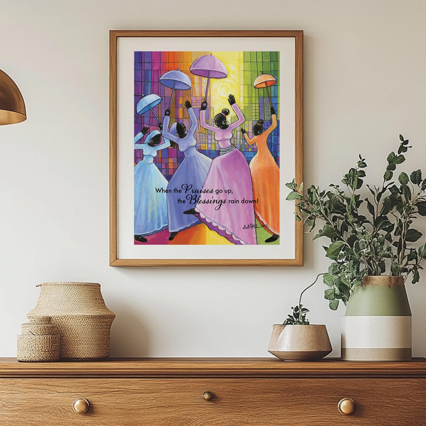 African American Expressions Praises Go Up Puzzle – 500-Piece Inspirational Jigsaw for Adults