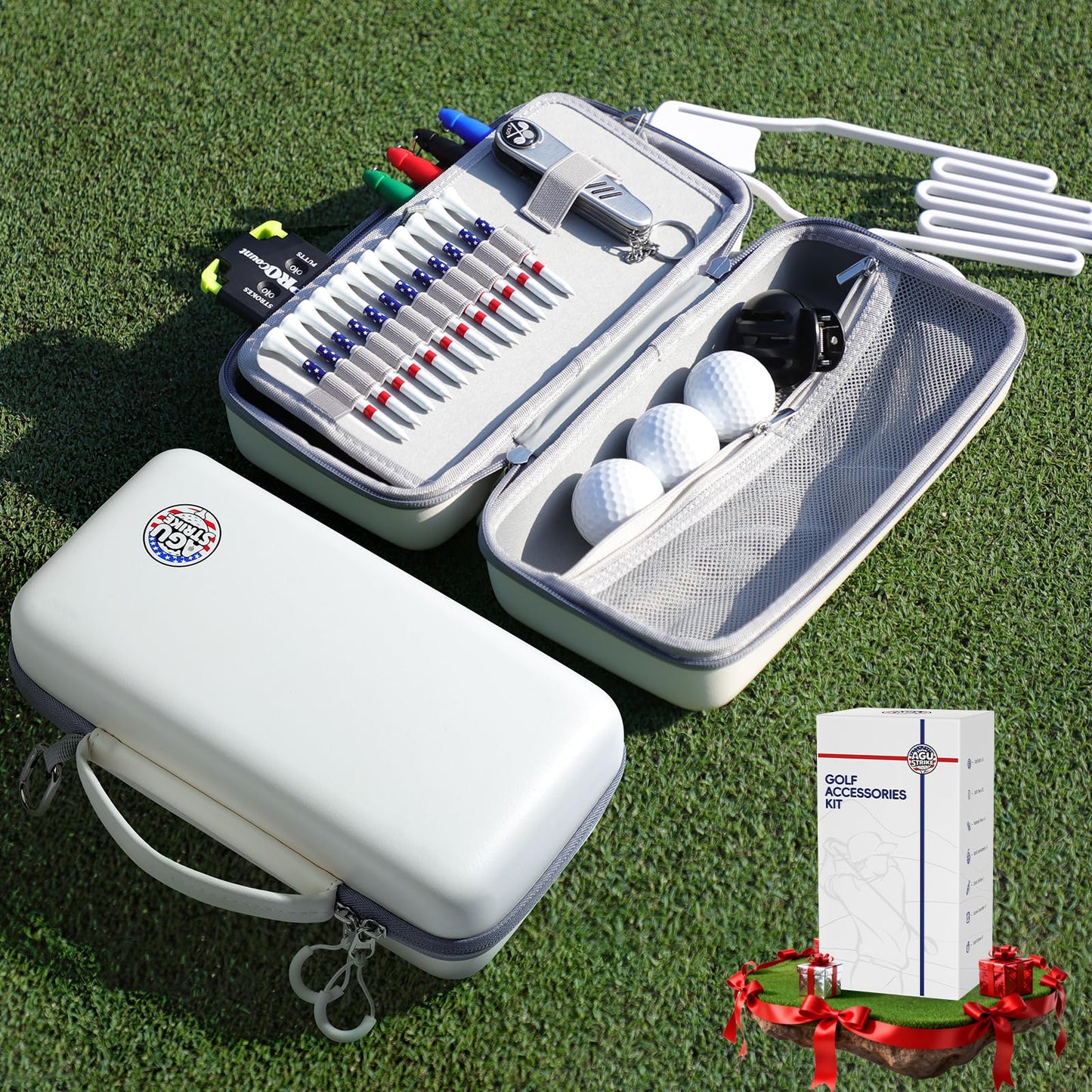AGUstrike 23Pcs Golf Accessories Kit — Versatile Gifts for Golfers