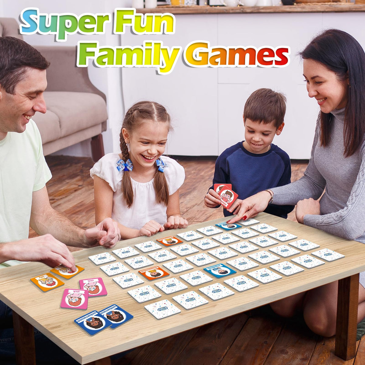 Aizweb Feelings Emotions Match Game – SEL Memory Cards for Toddlers