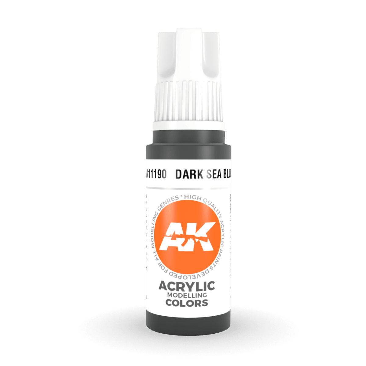 AK Interactive 3rd Gen Acrylic - Dark Sea Blue 17ml (AK11190)