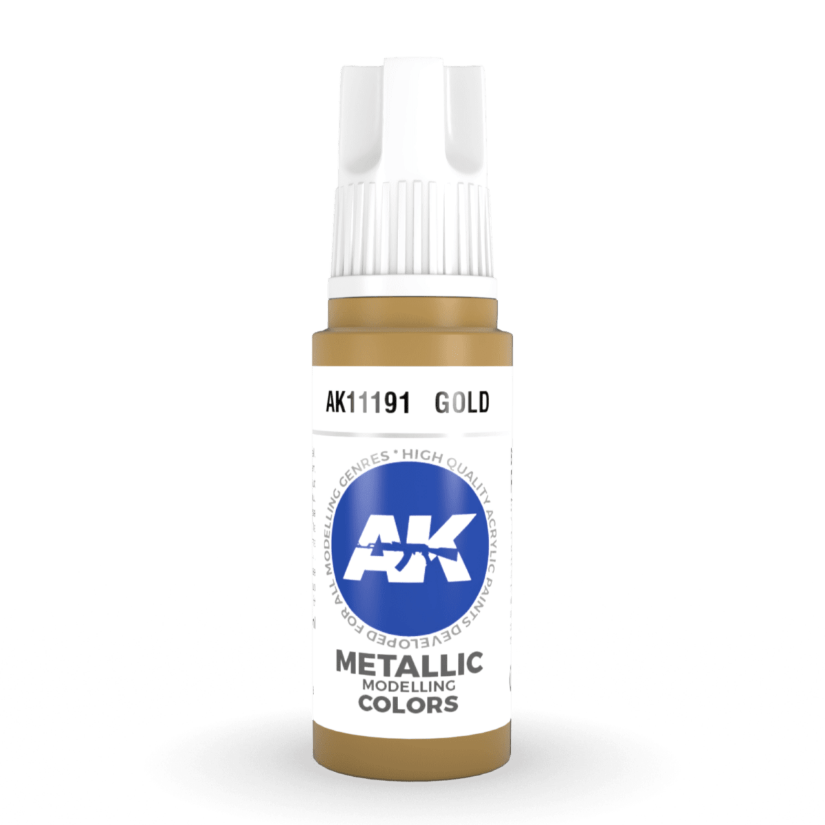 AK Interactive 3rd Gen Acrylic - Gold 17ml (AK11191)