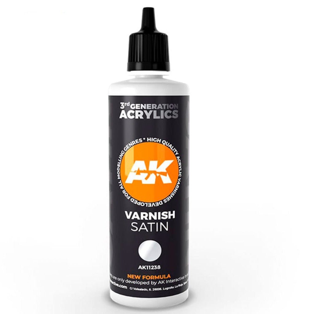 AK Interactive 3rd Gen Satin Varnish 100ml (AK11238)