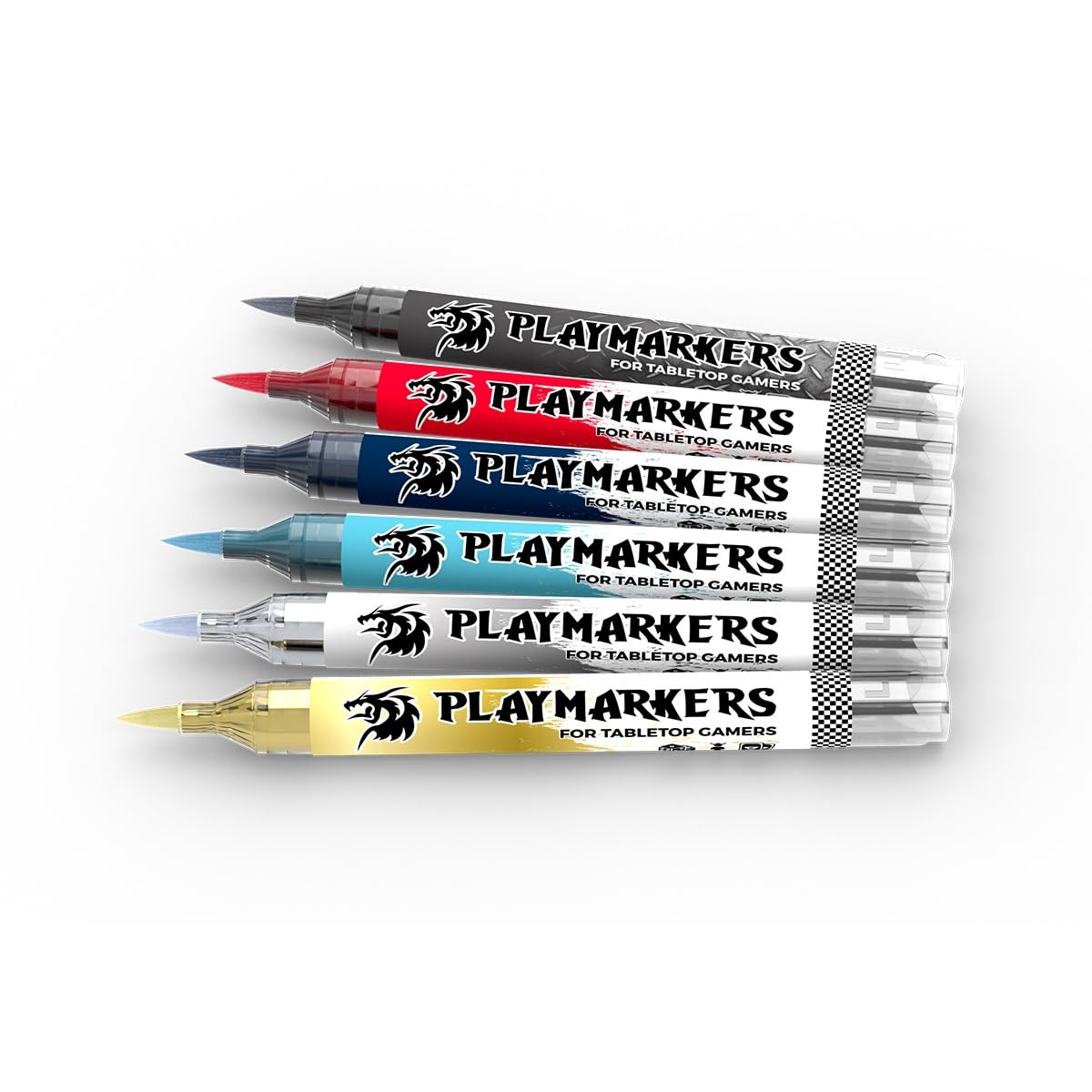 AK Interactive Playmarkers Space Knight 6x – Quick-Dry Acrylic Model Markers
