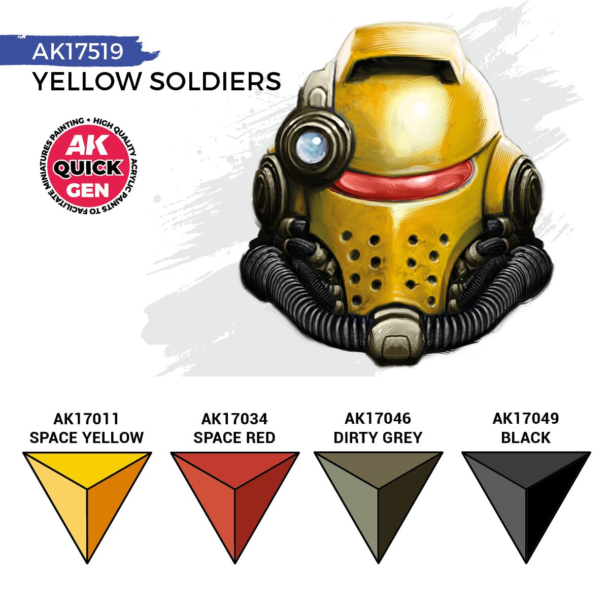 AK Interactive Quick Gen Set - Yellow Soldiers (AK17519)