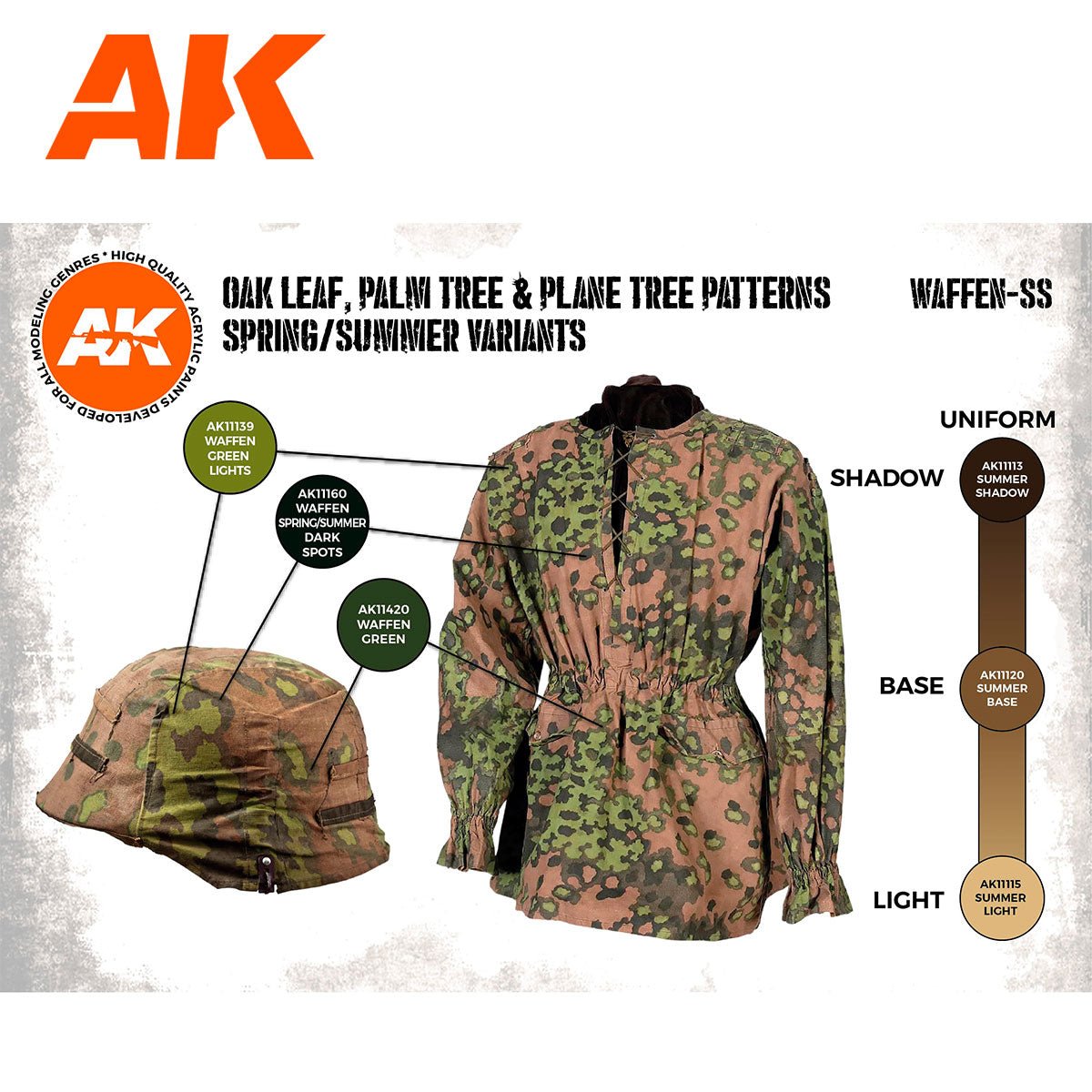 AK Interactive - Waffen Spring-Summer Camouflage 3G (AK11626)