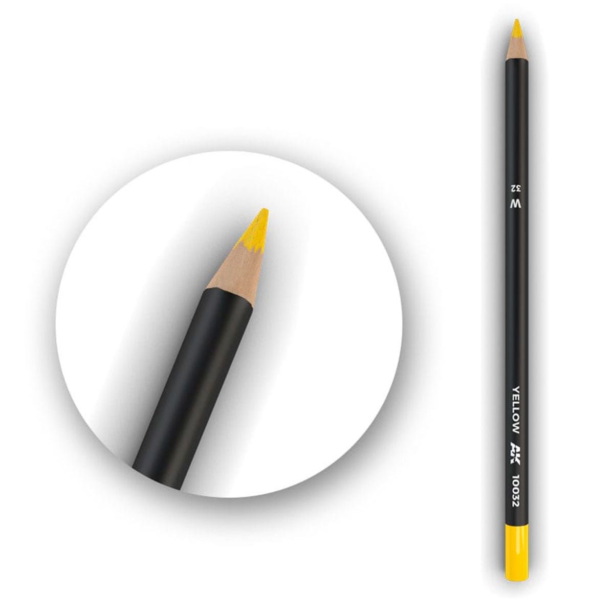 AK Interactive Watercolor Pencil Yellow (AK10032)
