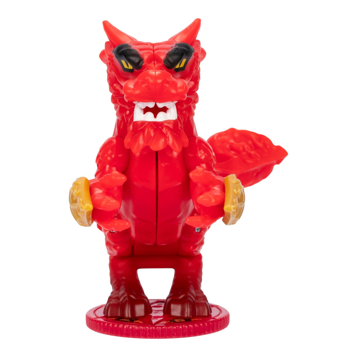 Legends of Akedo Ninja Bosses: Scorched Claw 3-Inch Action Figure with 360-Degree Spin Attack and Armor Pop