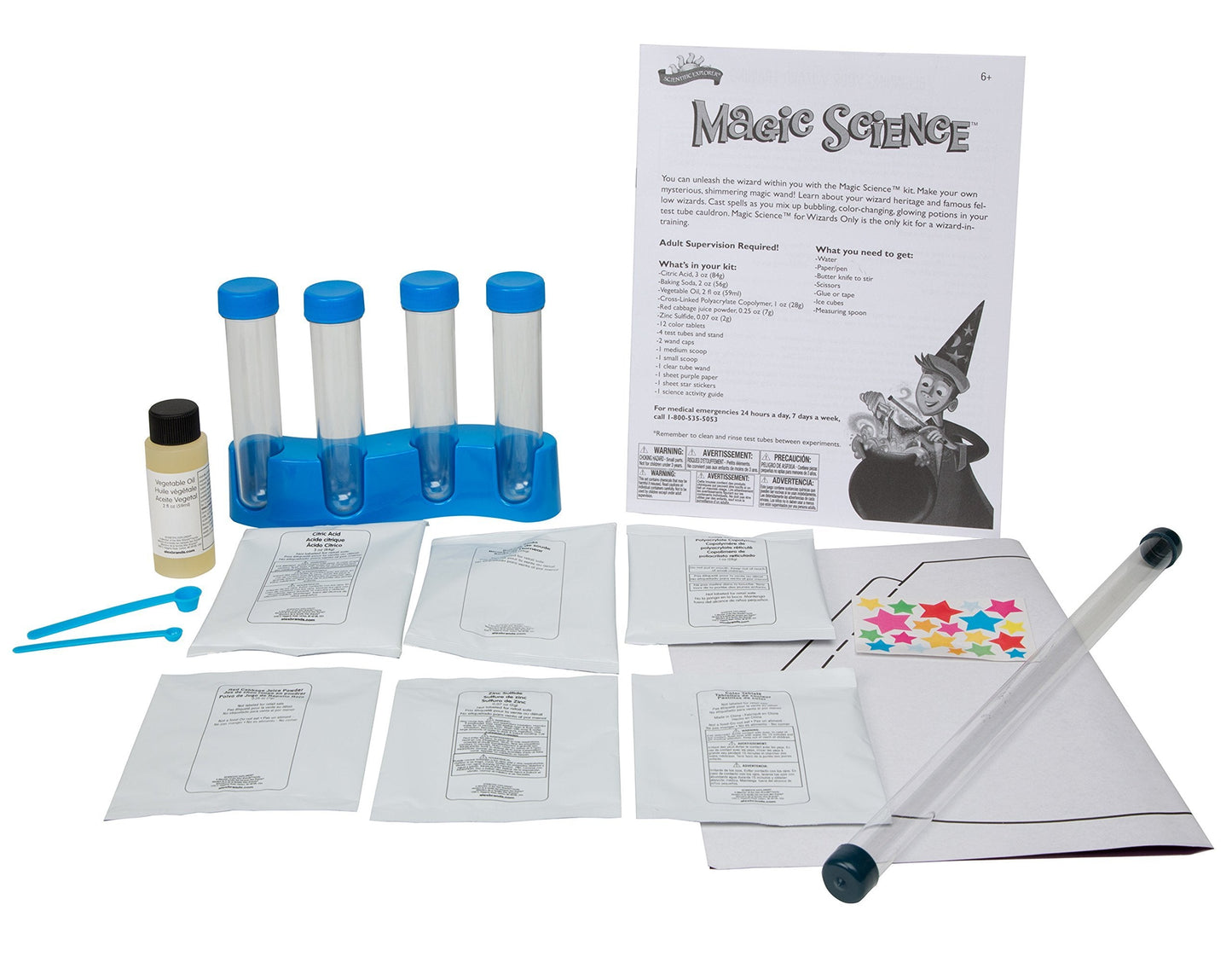 ALEX Toys Explorer Magic Science for Wizards Only Kit – Hands-On Experiments