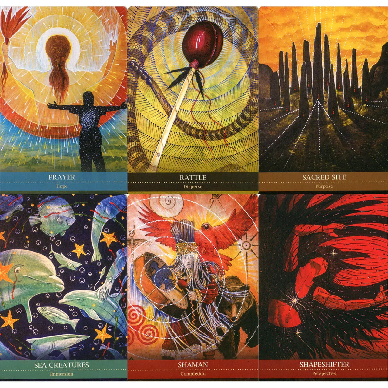 Shamanic Medicine Oracle Cards by Barabara Meiklejohn