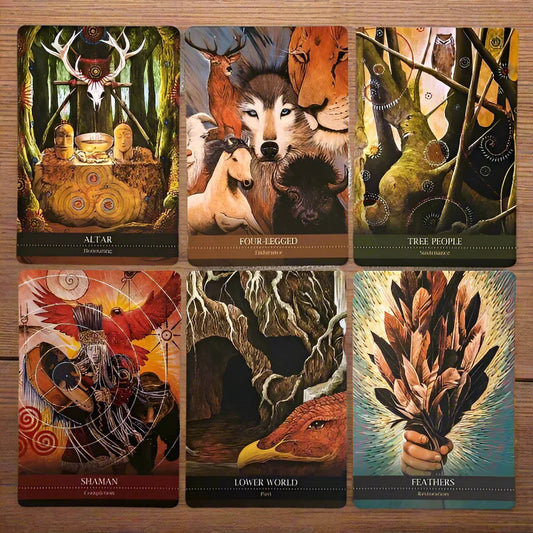 Shamanic Medicine Oracle Cards by Barabara Meiklejohn