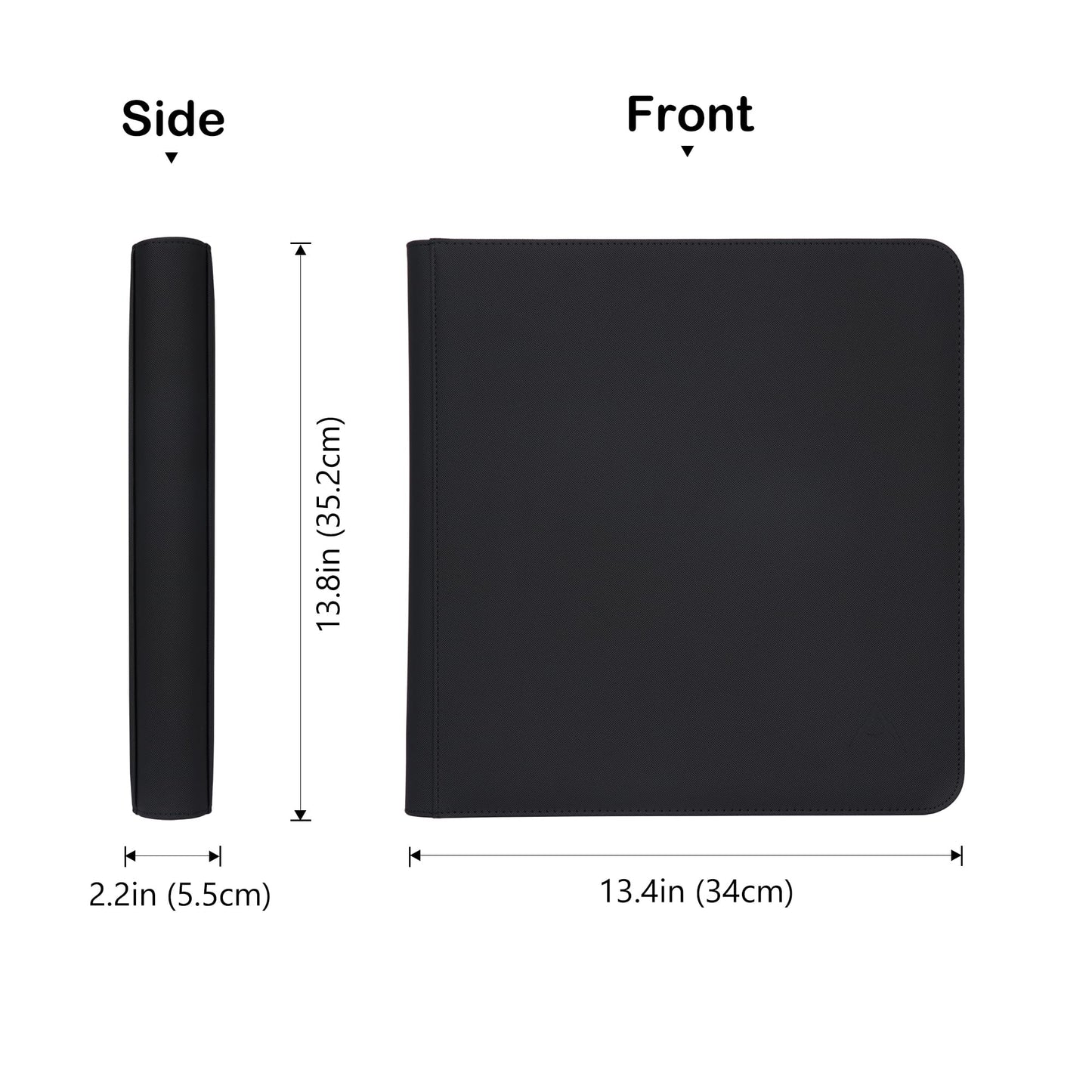 Alteagle 12-Pocket Card Binder — Fits 1008 Cards, Side-Loading Ringless Album for TCG & Sports Cards