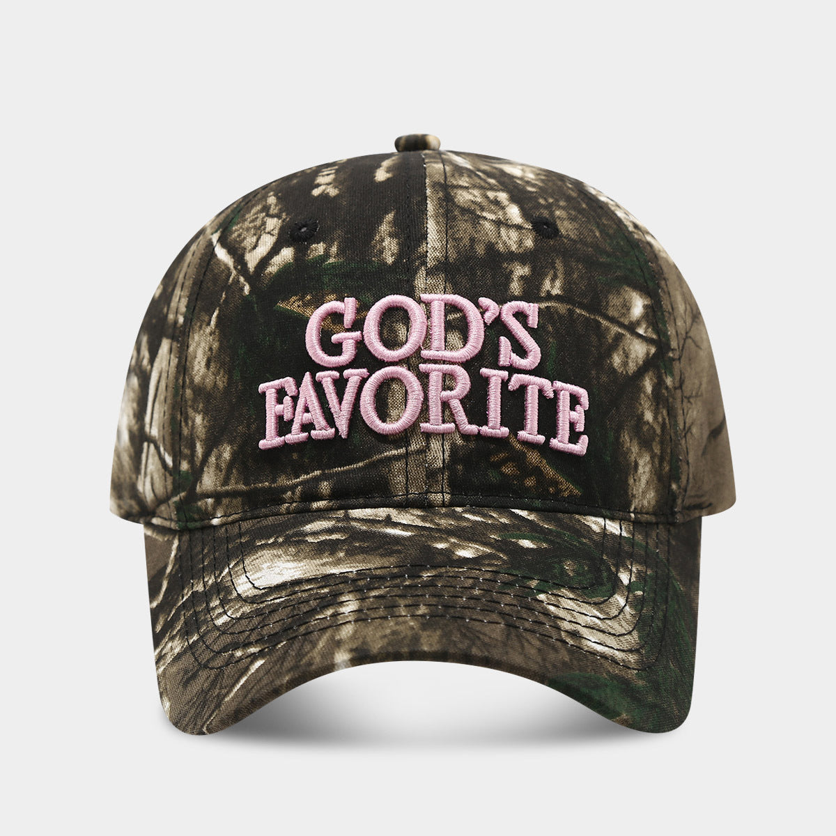 American Retro Baseball Cap, Outdoor Jungle Camouflage Distressed Hat