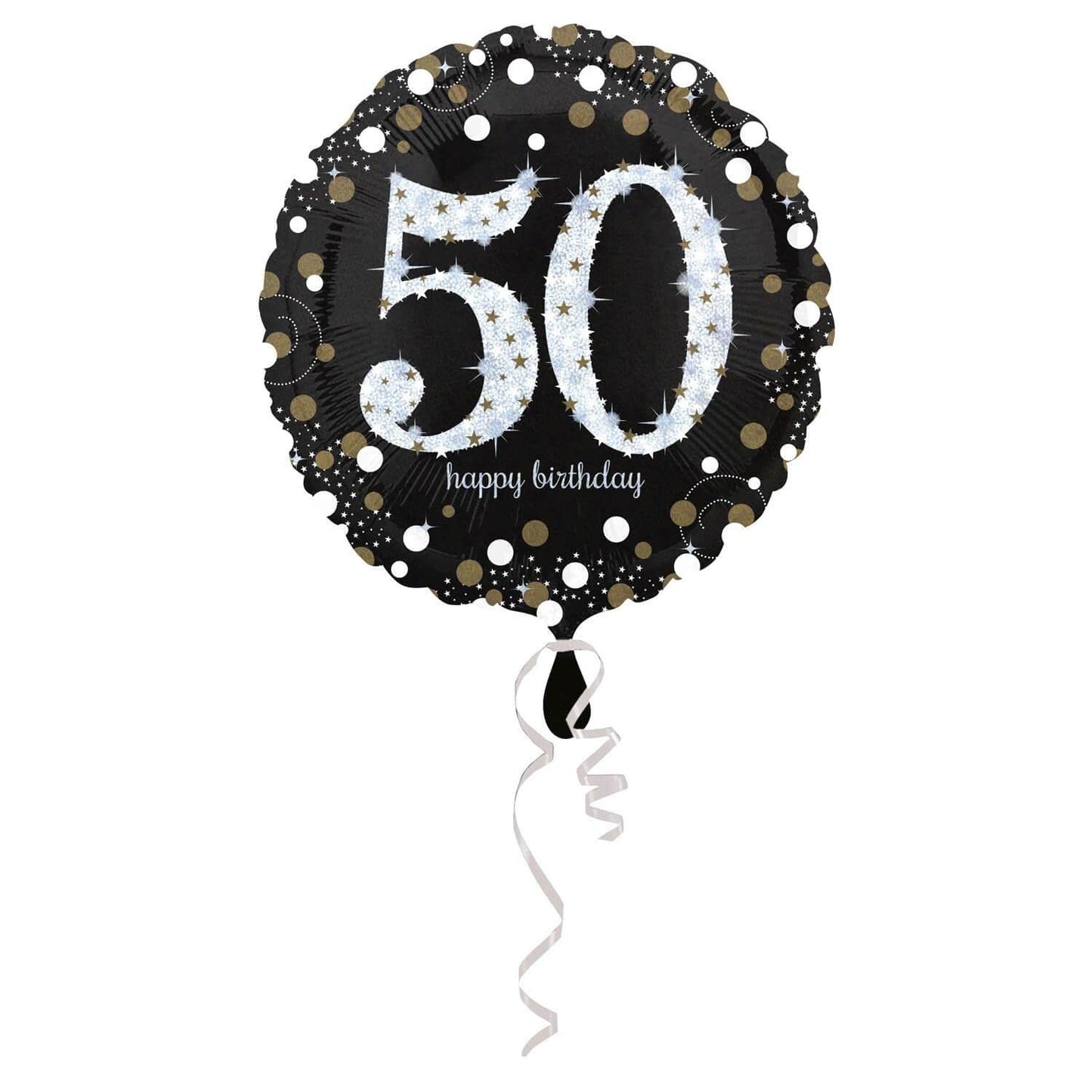 Amscan 3213101 50th Birthday Foil Balloons – Festive Party Decor