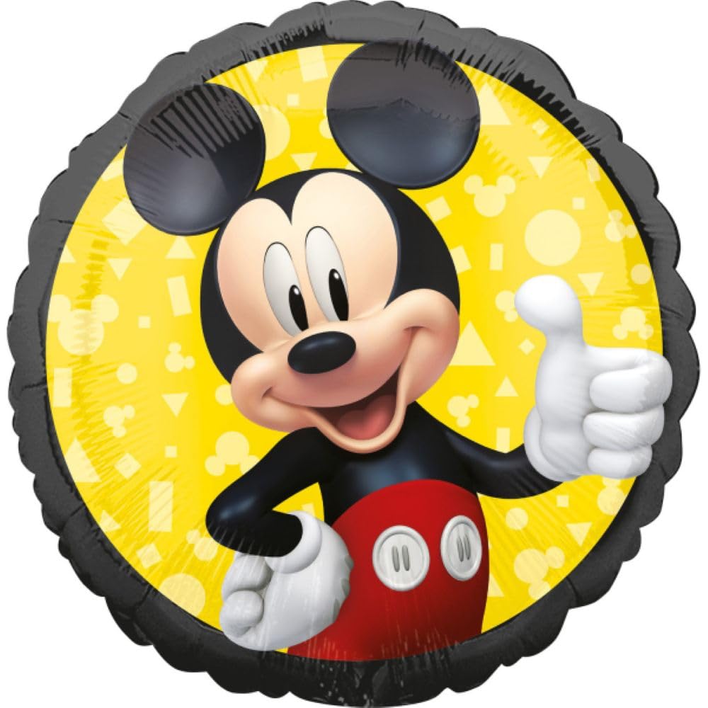 Amscan 17 inch Mickey Mouse Forever Mylar Balloon Pack of 1 | Party Decor