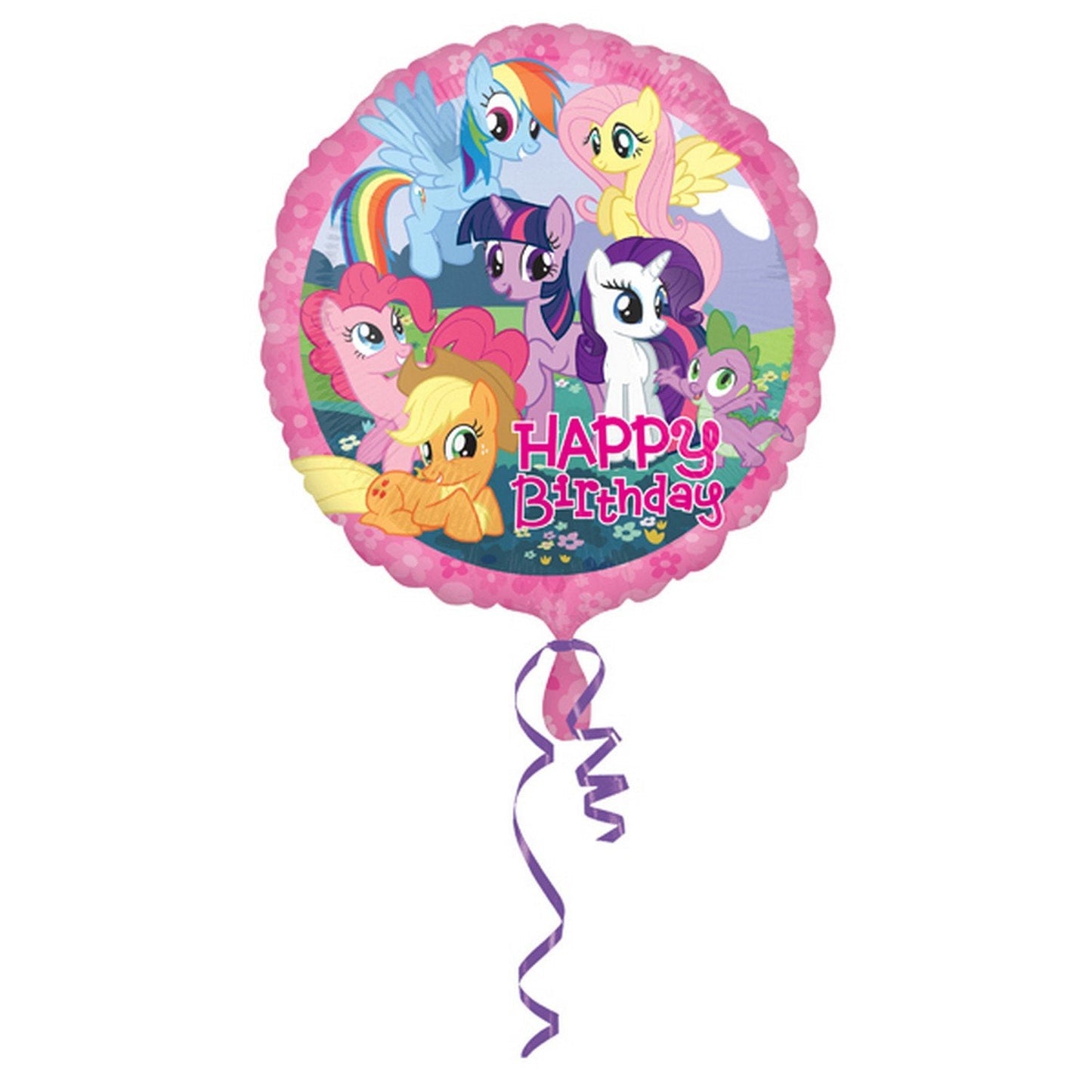 Anagram My Little Pony Birthday Foil Balloon – 17-Inch Multicolor