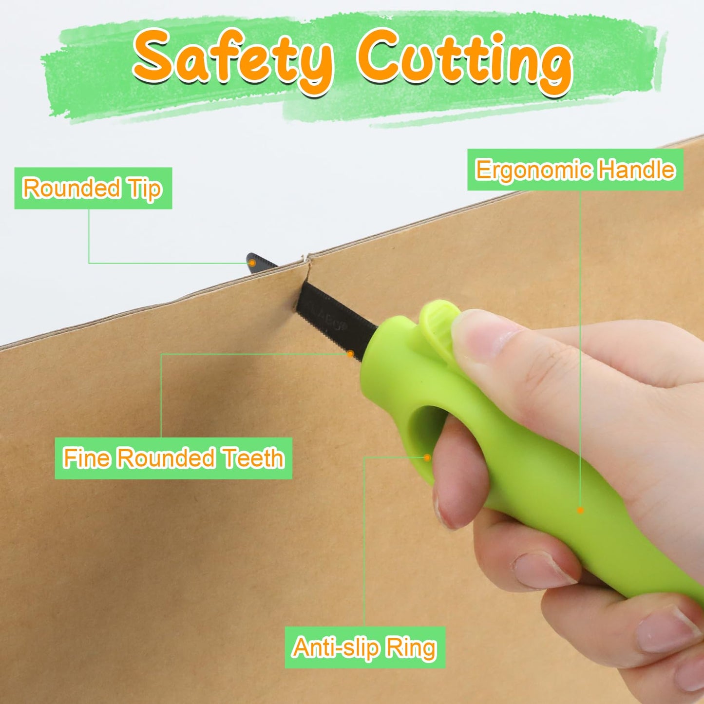 Ancaixin Cardboard Cutting Tools Kit – 273-Piece STEM DIY Construction Set for Kids Aged 4+